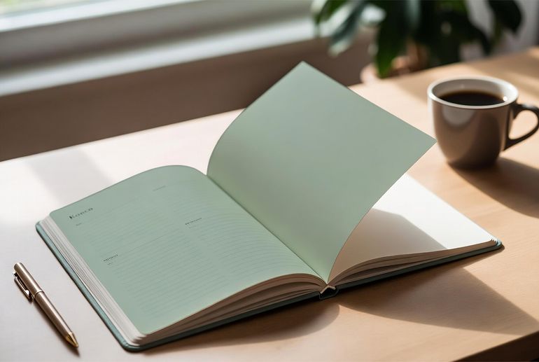 Un agenda papier