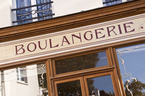 Fronton d'une boulangerie