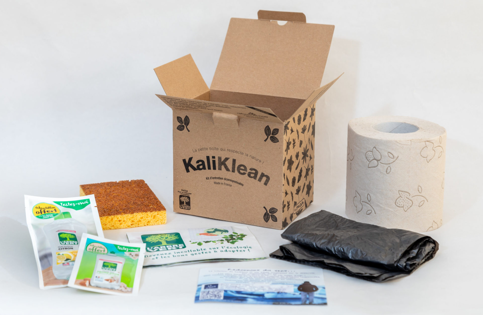 KaliKlean – Le kit entretien écoresponsable avec L’Arbre Vert
